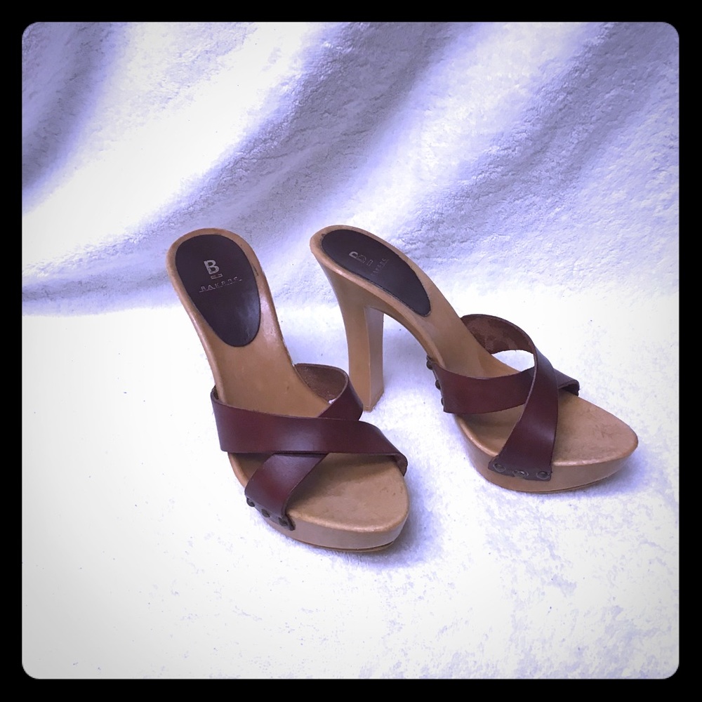 Given to an Angel Bakers 80’s style leather slides
